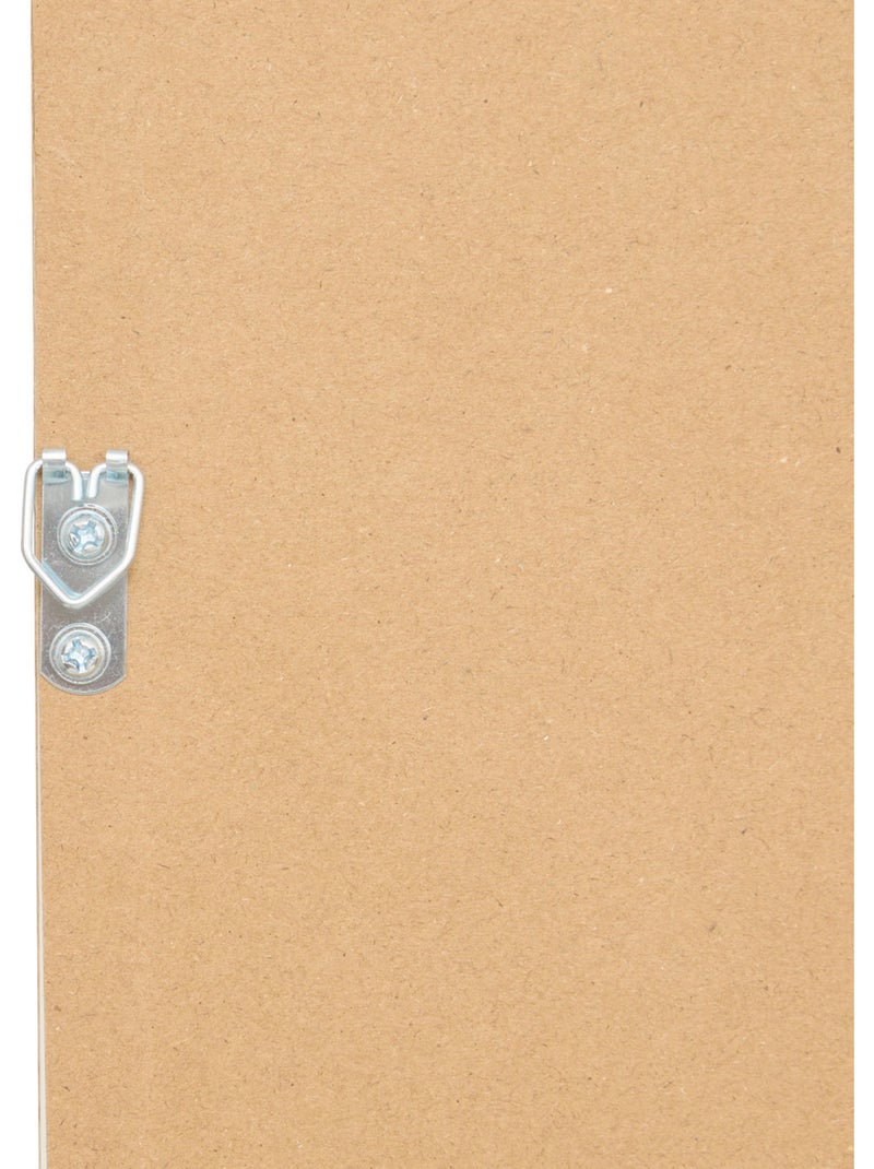 Toile 3D Houria beige 78x78cm Beige - Kiabi