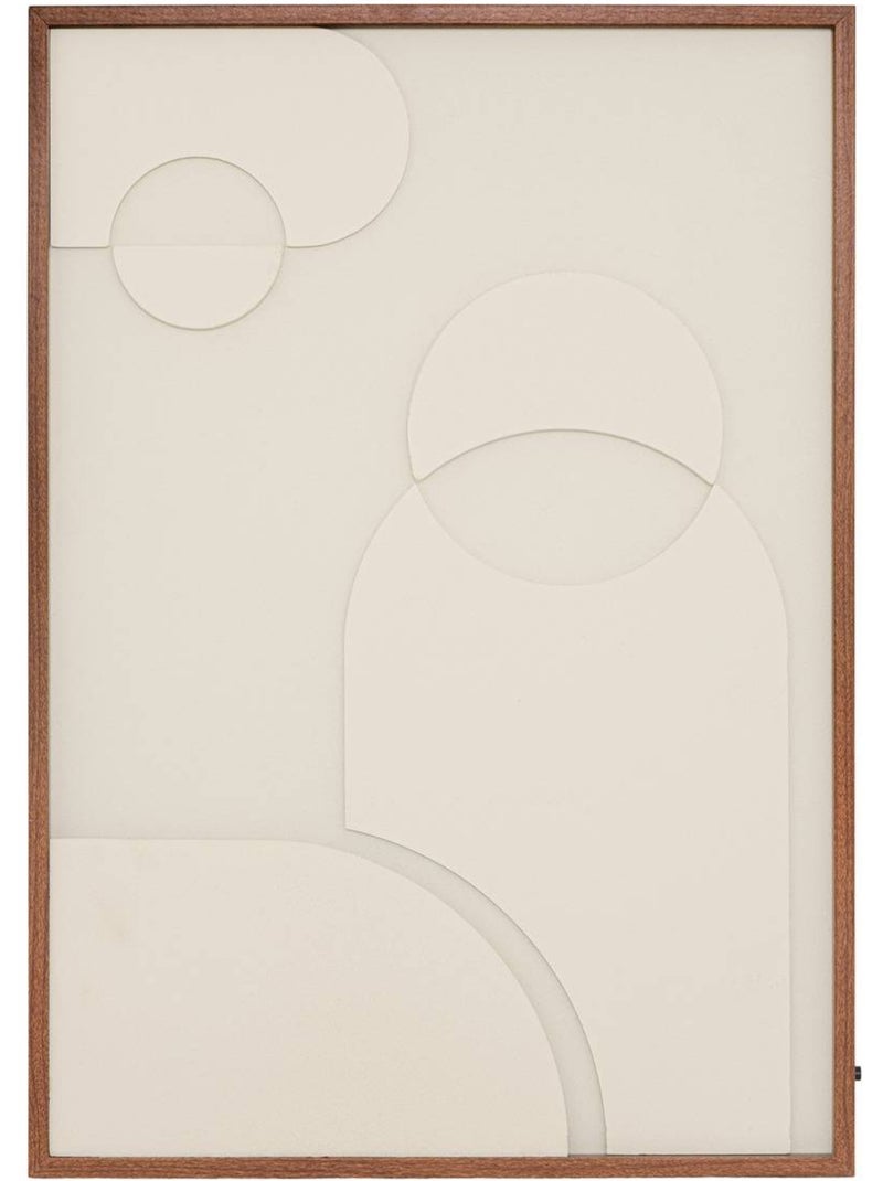 Toile 3D LED rectangulaire MELIO Blanc - Kiabi