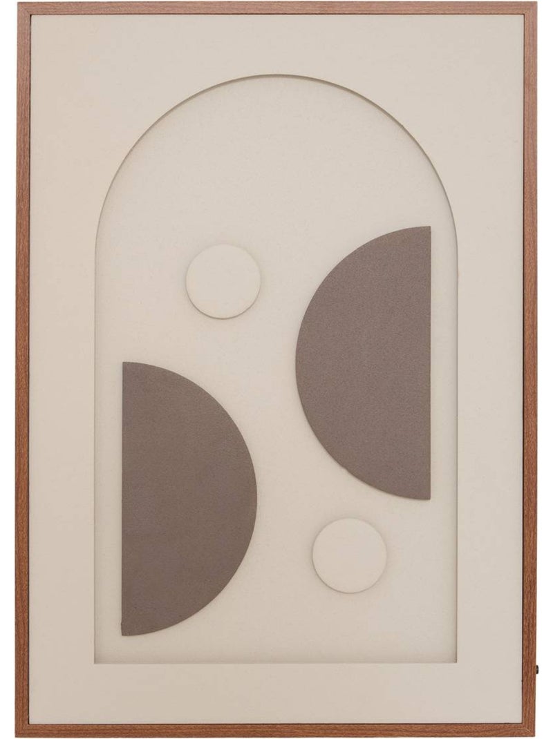Toile 3D LED rectangulaire TIARA Blanc - Kiabi