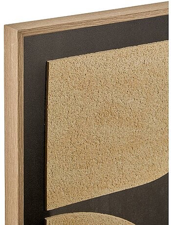 Toile 3d motifs abstraits en relief anouk