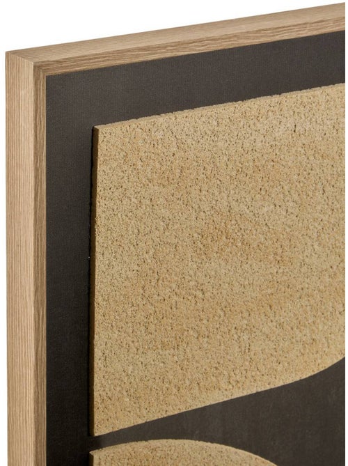 Toile 3D motifs abstraits en relief ANOUK - Kiabi