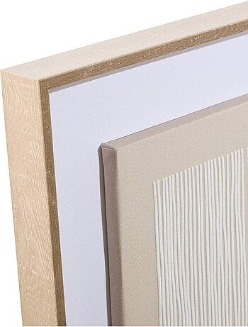 Toile 3d motifs abstraits en relief donovan