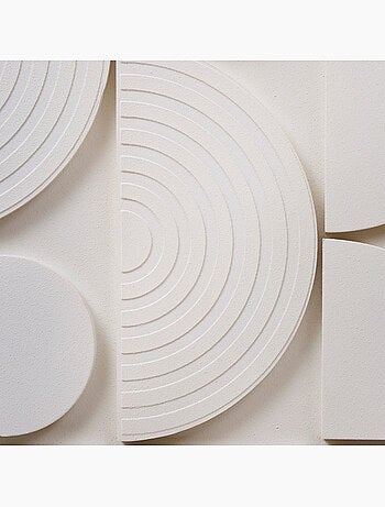Toile 3d motifs abstraits relief catalina