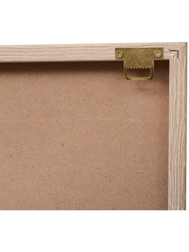 Toile 3D motifs abstraits relief CATALINA Blanc - Kiabi