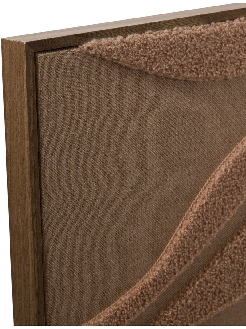Toile 3D motifs ondulés en relief NOELIE Blush - Kiabi