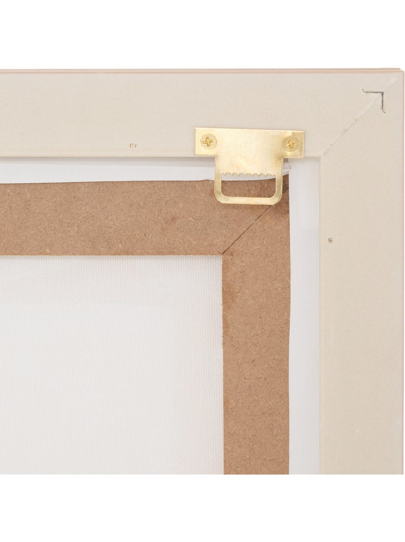 Toile 3D Nyer rectangulaire 60x80cm beige Beige - Kiabi