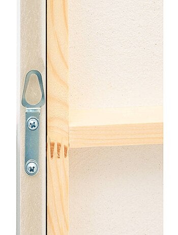 Toile 3d rectangulaire en pin wonda