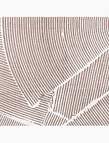 Toile abstraite à effet matière relief blanche 60x80cm