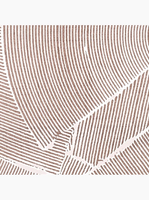 Toile abstraite à effet matière relief blanche 60x80cm - Kiabi