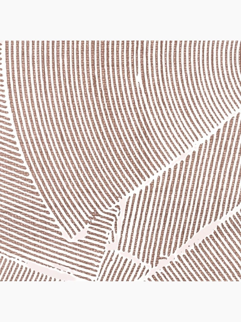 Toile abstraite à effet matière relief blanche 60x80cm Blanc - Kiabi
