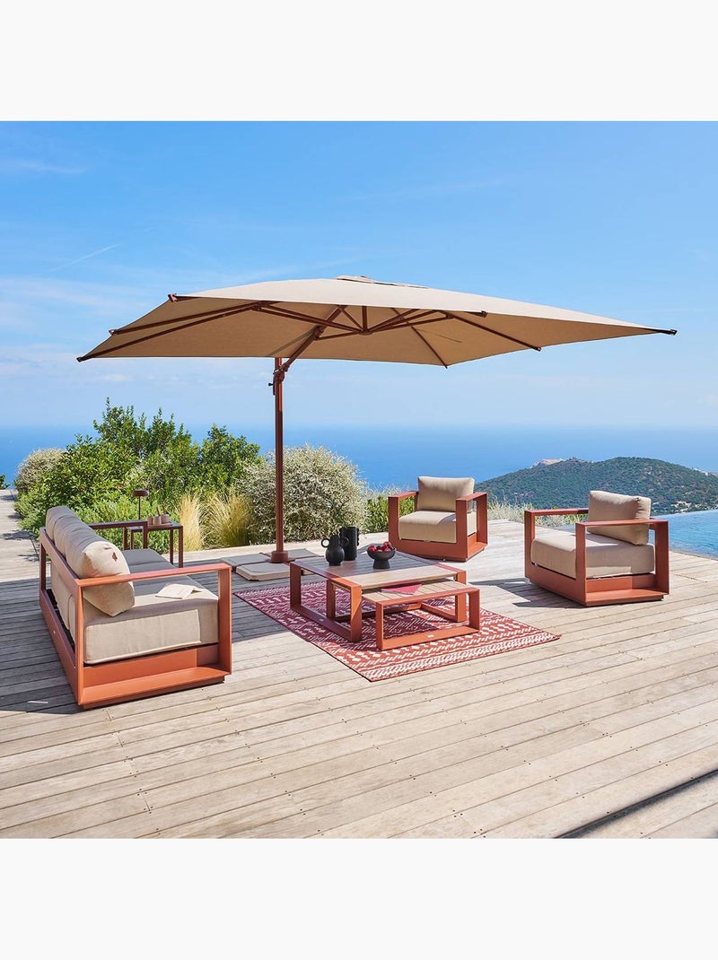 Toile de rechange pour parasol MELHIA Taupe - Kiabi