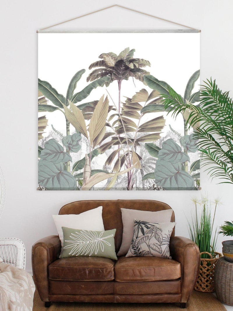 Toile décoration murale imprimée panorama Blanc - Kiabi