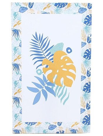Toile décorative feuillage 50x30cm
