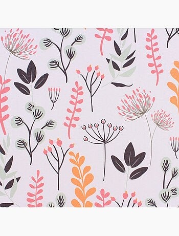 Toile décorative fleurie 60x40cm