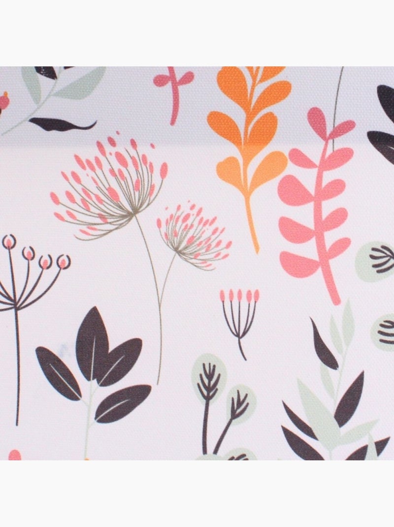Toile décorative fleurie 60x40cm Blanc - Kiabi