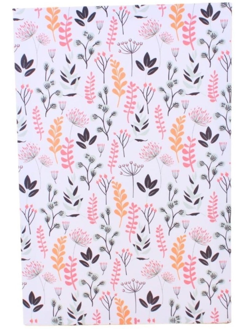 Toile décorative fleurie 60x40cm Blanc - Kiabi