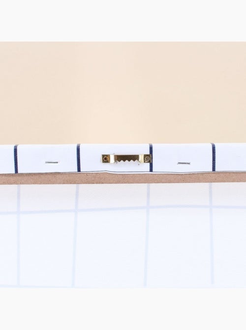 Toile décorative papa quadrillée 60x40cm - Kiabi