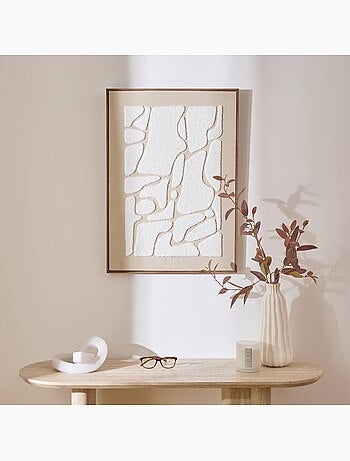 Toile en relief abstraite ZIAD
