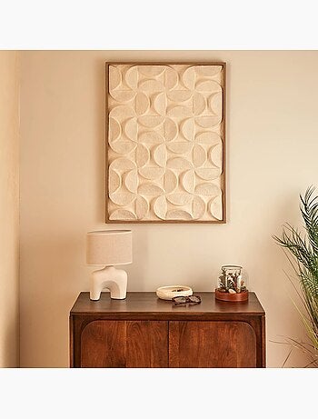 Toile en relief colorée kailani
