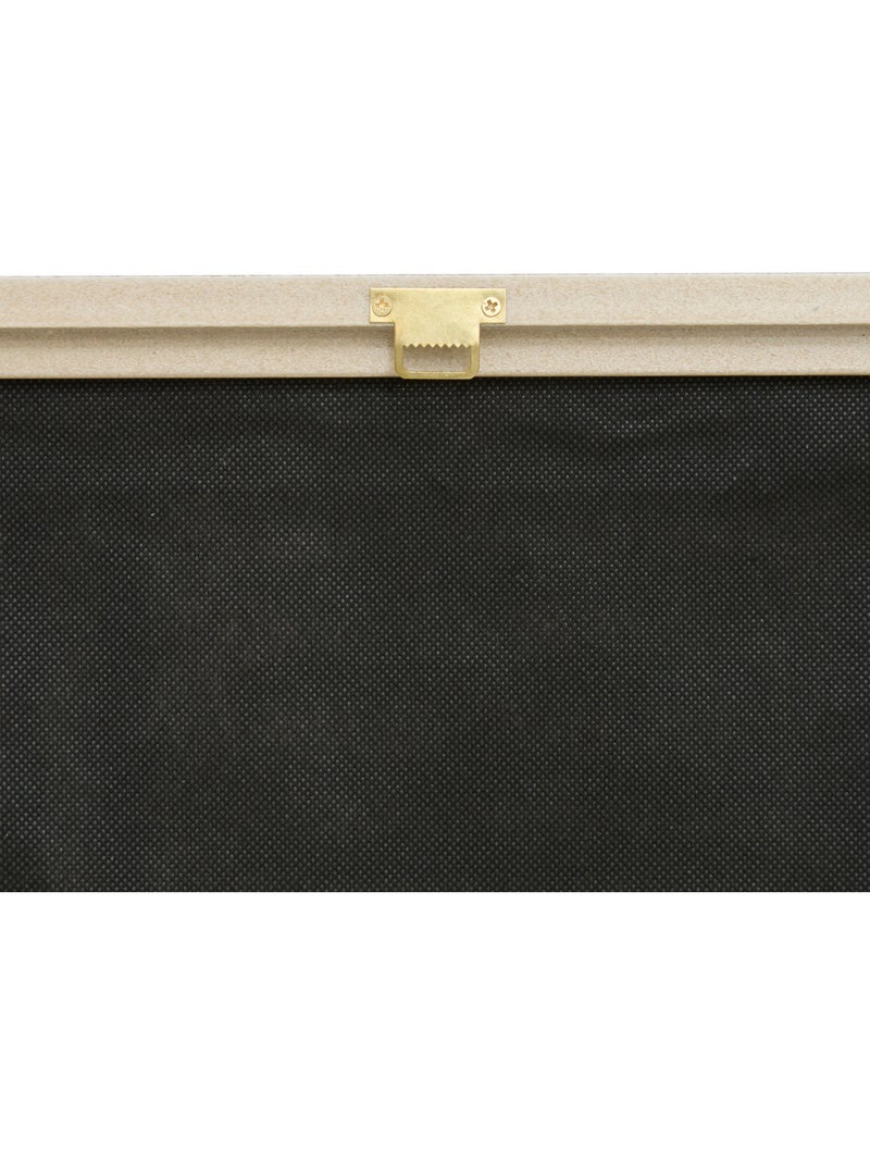 Toile en relief motifs abstraits EMIR Marron - Kiabi