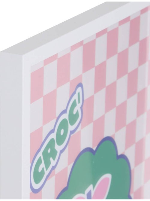 Toile imprimée avec cadre CHA CHA POP - Kiabi
