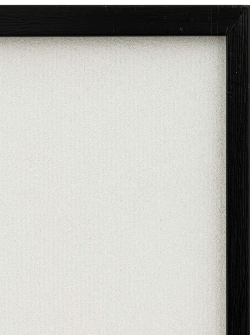 Toile imprimée encadrée à effet alu BETTY Gris - Kiabi