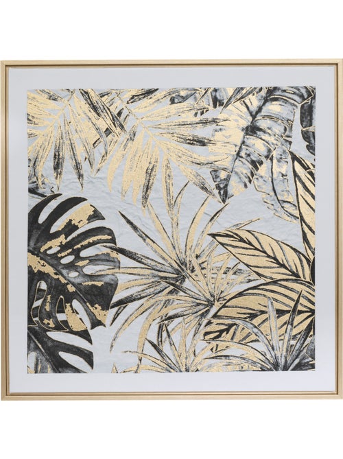Toile imprimée encadrée "Ava" 50x50cm - Kiabi