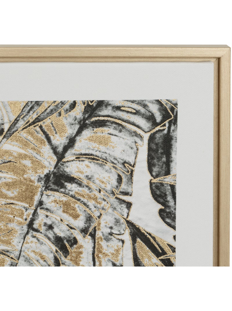 Toile imprimée encadrée "Ava" 50x50cm Multicolore - Kiabi
