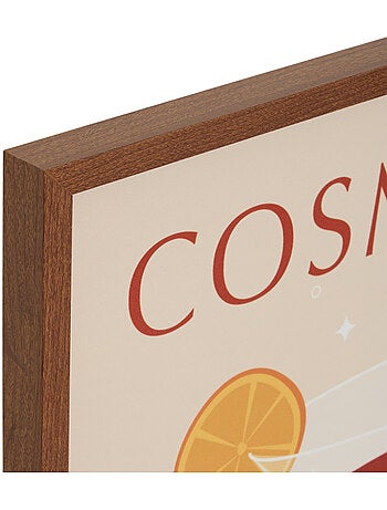Toile imprimée encadrée avec LED CRUSH