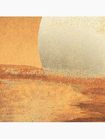 Toile imprimée encadrée coucher de soleil SOLEIL