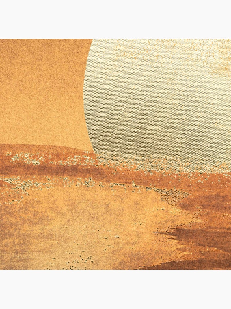Toile imprimée encadrée coucher de soleil soleil Orange - Kiabi