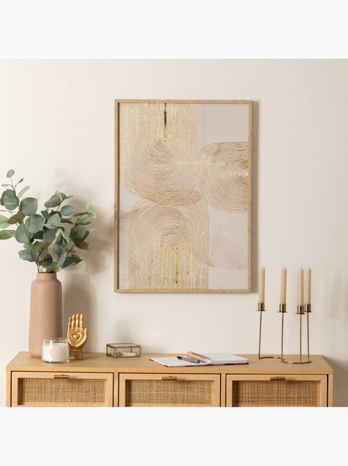 Toile imprimée encadrée Elin 50x70cm - Kiabi