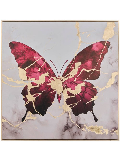 Toile imprimée encadrée Hilo 60x60cm - Kiabi