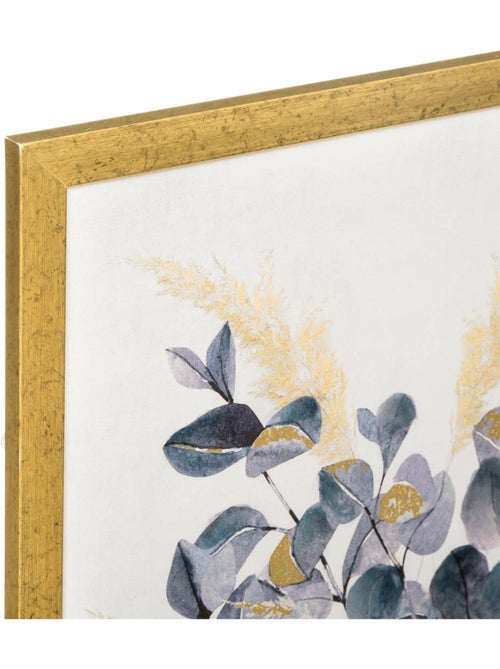 Toile imprimée FLEUR encadrée FLEURS - Kiabi