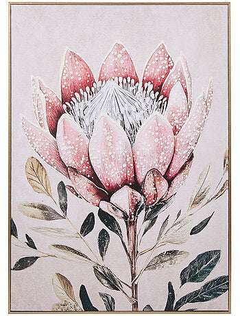 Toile imprimée fleur SHERY