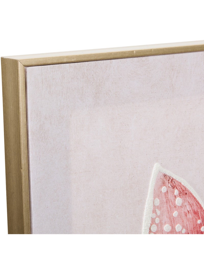 Toile imprimée fleur SHERY Multicolore - Kiabi
