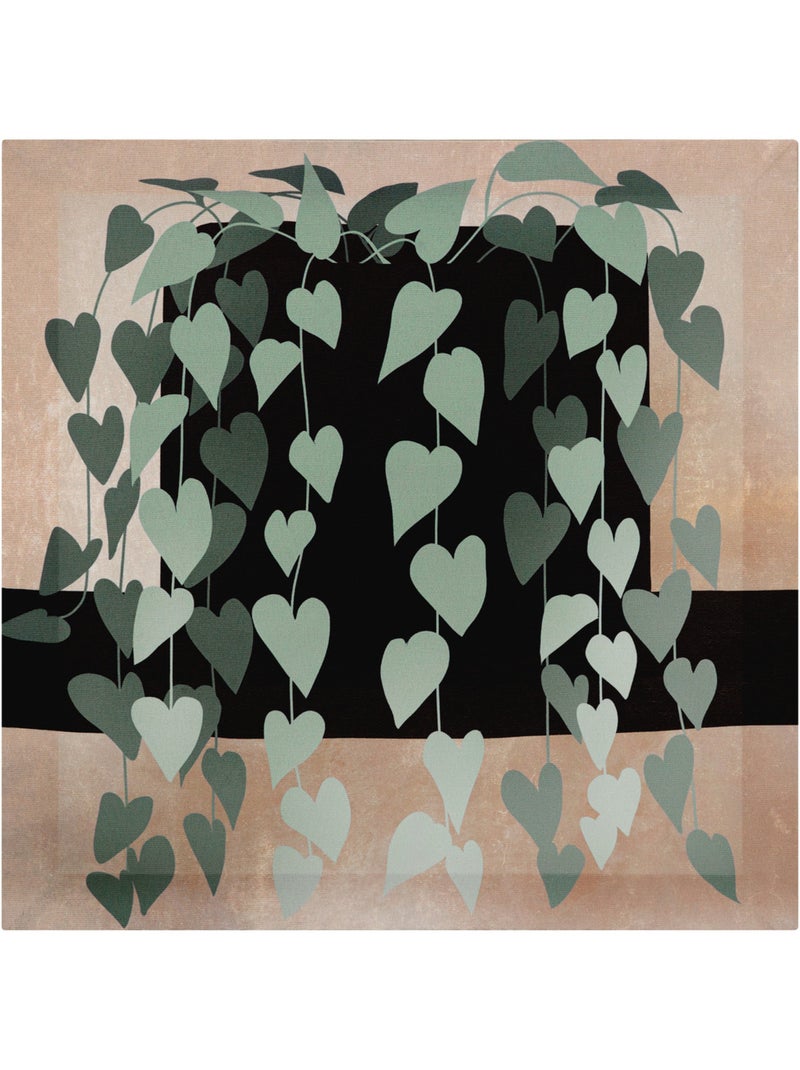 Toile imprimée JENNIFER Noir - Kiabi