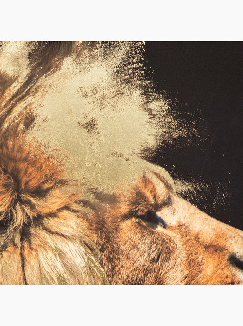 Toile imprimée LION - Kiabi