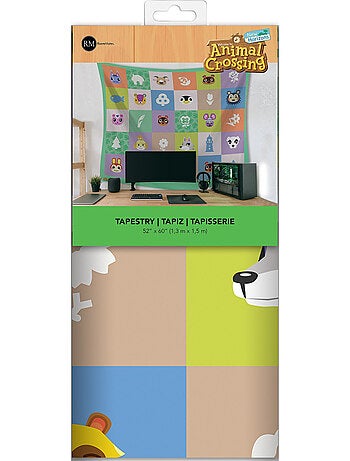 Toile murale Animal Crossing a accrocher - 130x160cm