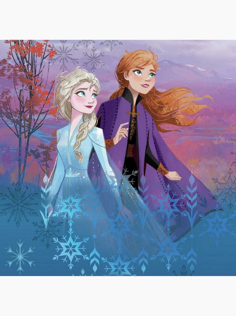 Toile Murale Disney La Reine des Neiges II Multicolore - Kiabi