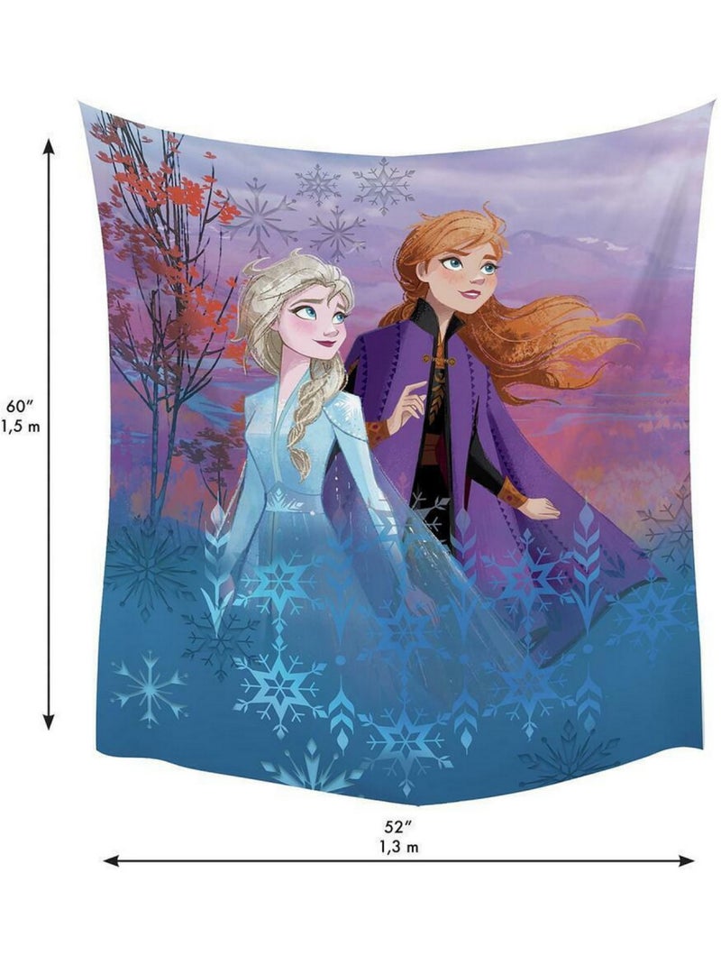 Toile Murale Disney La Reine des Neiges II Multicolore - Kiabi