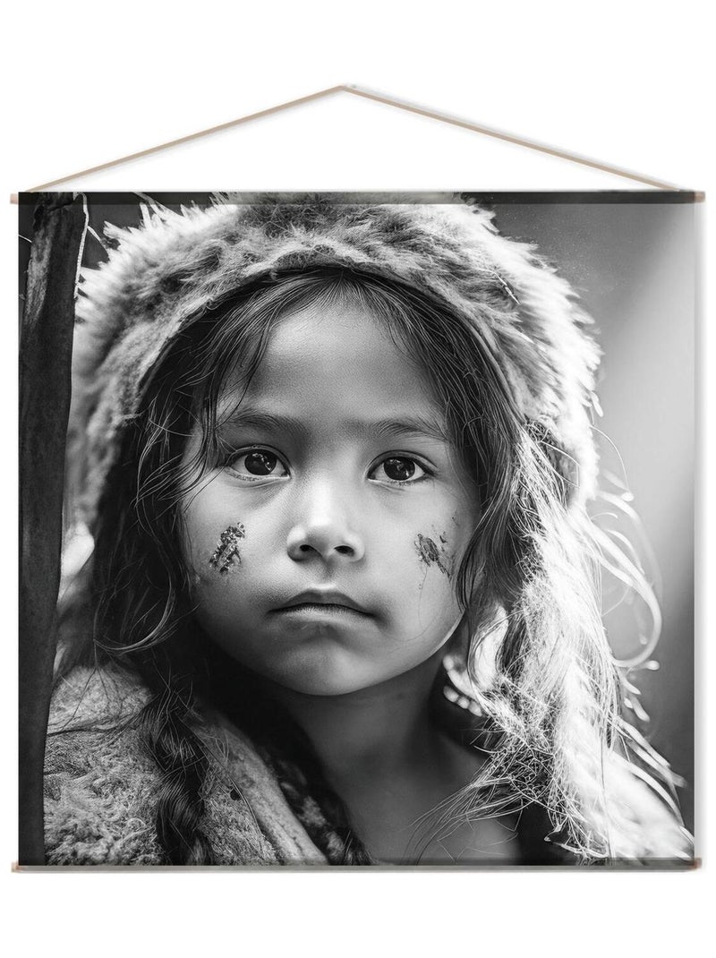 Toile murale ENFANT Noir - Kiabi
