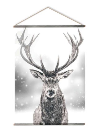 Toile murale imprimée cerf