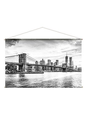 Toile murale imprimée ville