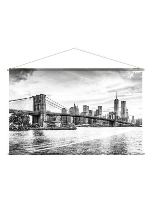 Toile murale imprimée ville PANORAMA - Kiabi