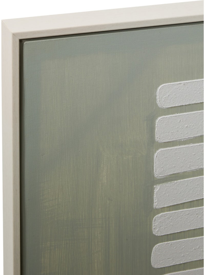 Toile murale motifs relief grand format 150cm MIKY Vert - Kiabi