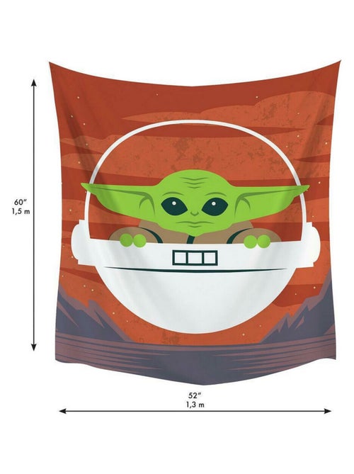 Toile Murale Star Wars Grogu Mandalorian - Kiabi