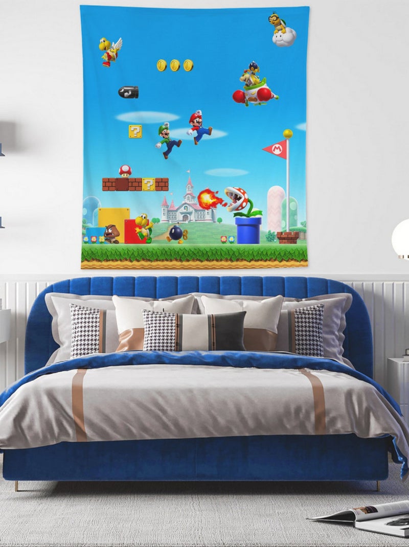Toile murale Super Mario Multicolore - Kiabi
