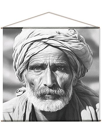 Toile murale VIEIL HOMME