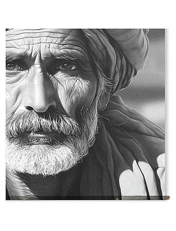 Toile murale VIEIL HOMME